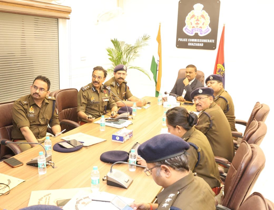 Crime-related matters discussed under the chairmanship of the Police Commissioner IMAGE CREDIT TO POLICE