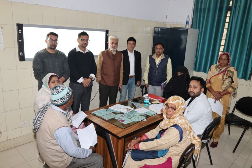 Successful organization of an Orthopedic Mega Health Camp at Saraswati Hospital; more than 200 patients received free treatment IMAGE CREDIT TO INSTITUTE