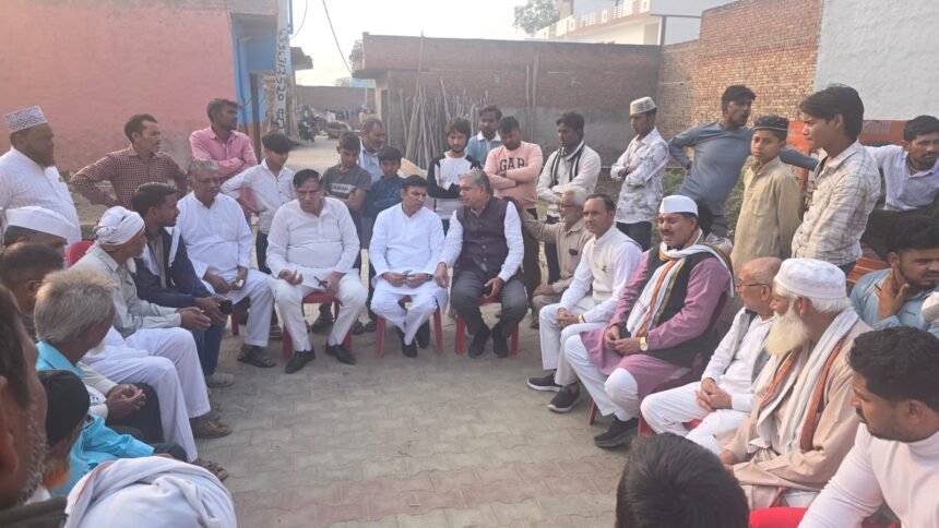 Building collapse tragedy: Congress delegation joins in the grief of the bereaved families IMAGE CREDIT TO CONGRESS