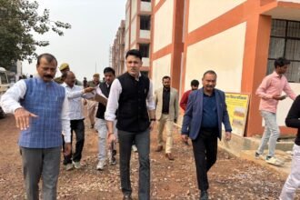 GDA Vice-Chairperson closely monitors the pace of the housing project in Noornagar, issues strict instructions on construction quality and timely completion IMAGE CREDIT TO AUTHORITY
