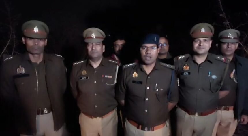 Kavinagar police arrested a suspect in an encounter; sustained a gunshot wound in the leg IMAGE CREDIT TO POLICE