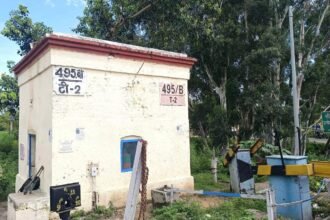 A road overbridge will be constructed at the Chandok railway crossing instead of an underpass, providing major relief to commuters IMAGE CREDIT TO REPORTER