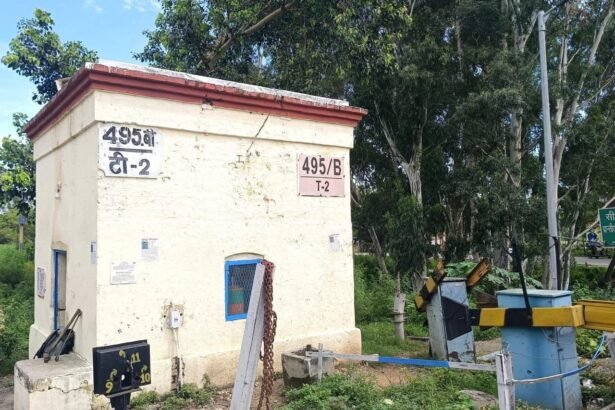 A road overbridge will be constructed at the Chandok railway crossing instead of an underpass, providing major relief to commuters IMAGE CREDIT TO REPORTER