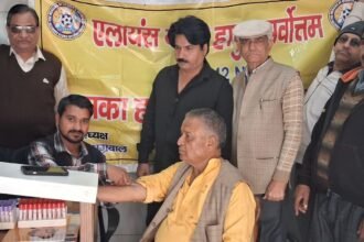 Large Turnout at Free Blood Test Camp IMAGE CREDIT TO Alliance Club