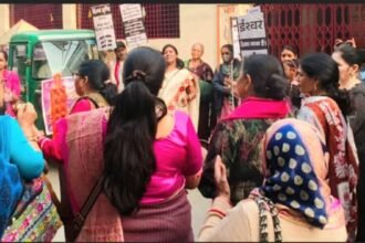 The procession spread a message of love, harmony, and peace IMAGE CREDIT TO जागृति संस्थान