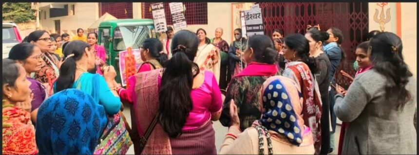 The procession spread a message of love, harmony, and peace IMAGE CREDIT TO जागृति संस्थान