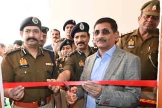 ADG inaugurates new Anti-Corruption Unit outpost at Ghaziabad Police Lines IMAGE CREDIT TO POLICE