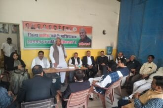 On Constitution Day, an awareness program was held at the Ghaziabad Congress Committee, where the Legal Cell announced the provision of free legal assistance IMAGE CREDIT TO CONGRESS
