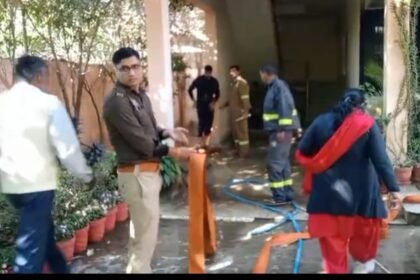 Principal’s mother dies of suffocation in a fire caused by a short circuit IMAGE CREDIT TO REPORTER