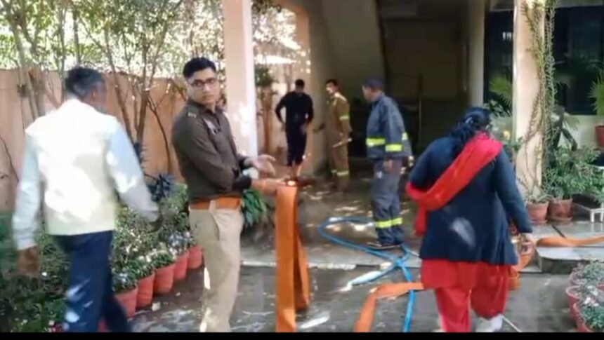 Principal’s mother dies of suffocation in a fire caused by a short circuit IMAGE CREDIT TO REPORTER