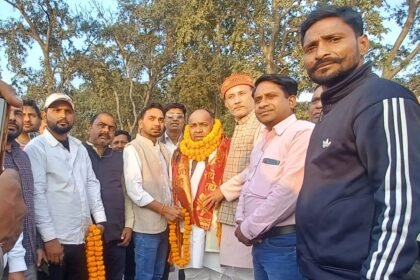 Hearty welcome for Harbir Pal Singh in Sarurpur Khurd IMAGE CREDIT TO भारतीय मतदाता संघ