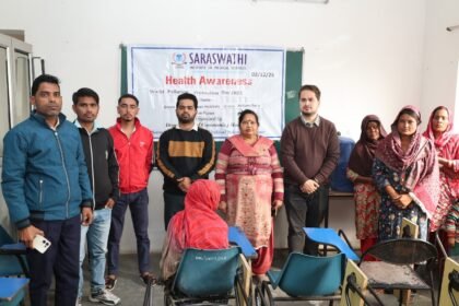 On World Pollution Prevention Day, Saraswati Institute of Medical Sciences organized an awareness programme IMAGE CREDIT TO इंस्टिट्यूट