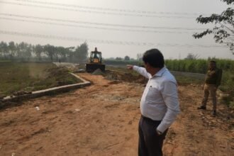 Major campaign by Ghaziabad Development Authority: Action taken on illegal colonies on 50 bighas of land in Muradnagar area, several structures demolished IMAGE CREDIT TO AUTHORITY