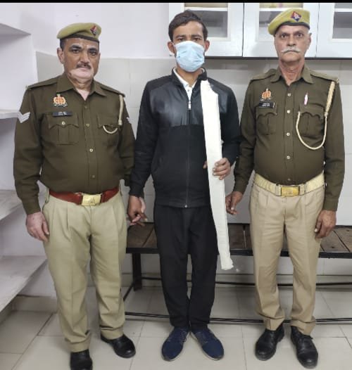 Murder of a mason over 250 rupees; accused Belddar arrested by Modinagar police IMAGE CREDIT TO POLICE