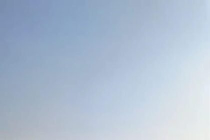 GDA’s bulldozer moved in Sikri Khurd, Modinagar, on an illegal colony that had spread over 34,700 square meters IMAGE CREDIT TO AUTHORITY