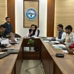 Municipal Commissioner held a review meeting regarding the works of the Waterworks Department. IMAGE CREDIT TO NAGAR NIGAM