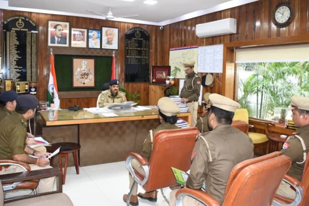 Extensive review of Mission Shakti and Zero Fatality District programs in the Meerut range; strict instructions issued on women’s safety and road accident control IMAGE CREDIT TO POLICE