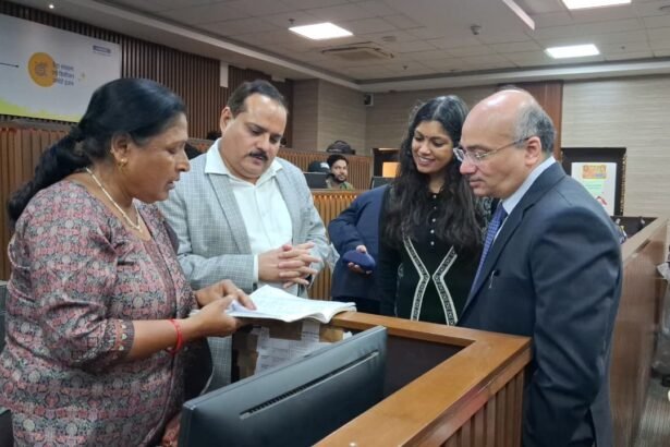 Top officials of the Election Commission stepped in to accelerate special intensive reviews, assessing ground realities from booths to control centers in Noida IMAGE CREDIT TO INFORMATION DEPARTMENT