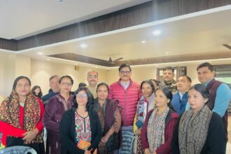 Regarding the special intensive revision campaign, an MLA held a public dialogue meeting in Greater Noida, urging to purify the voter list and strengthen democracy IMAGE CREDIT TO REPORTER