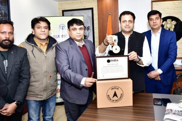 India Book of Records: Ghaziabad Municipal Corporation gets its name recorded IMAGE CREDIT TO NAGAR NIGAM
