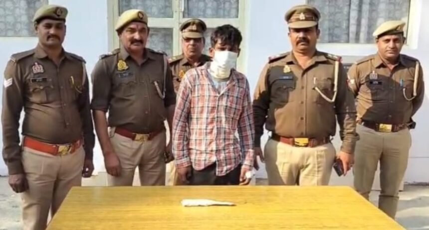 Bijnor: Addict uncle killed his niece and threw his nephew off the roof; accused arrested IMAGE CREDIT TO POLICE
