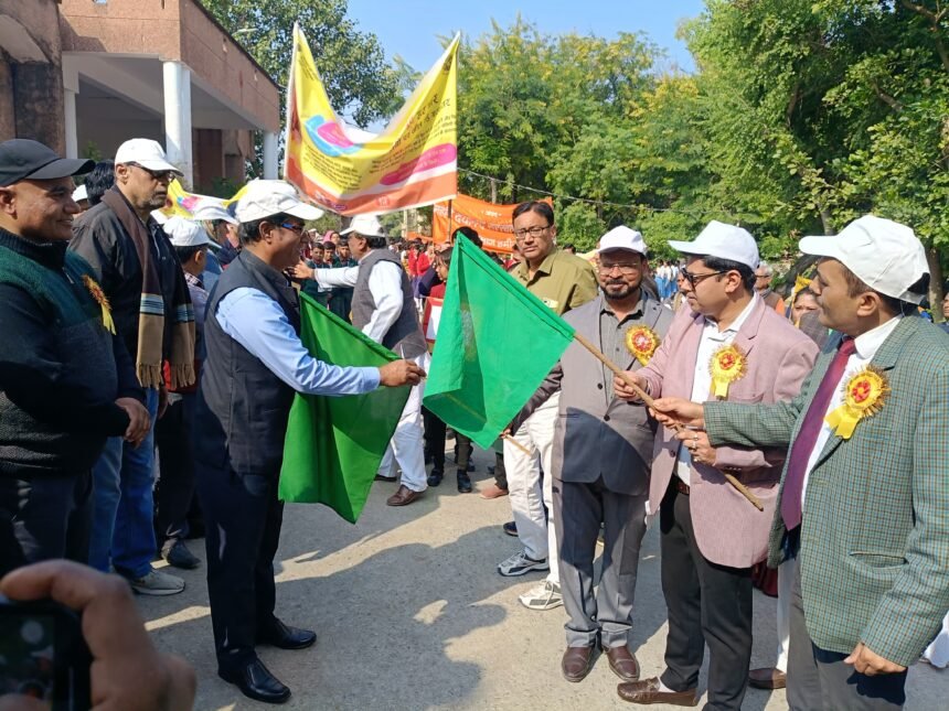 Pulse Polio Mega Campaign: District Magistrate Ghanshyam Meena flagged off the awareness drive IMAGE CREDIT TO INFORMATION DEPARTMENT