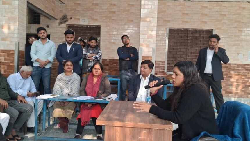 Speed in the Special Intensive Revision Campaign: District Magistrate Medha Rupam inspected preparations at the booths IMAGE CREDIT TO INFORMATION DEPARTMENT