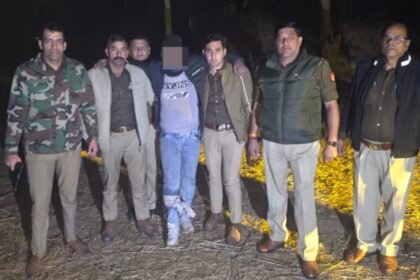 Cow Smuggler Arrested After Encounter, Illegal Weapons and Vehicle Seized IMAGE CREDIT TO POLICE