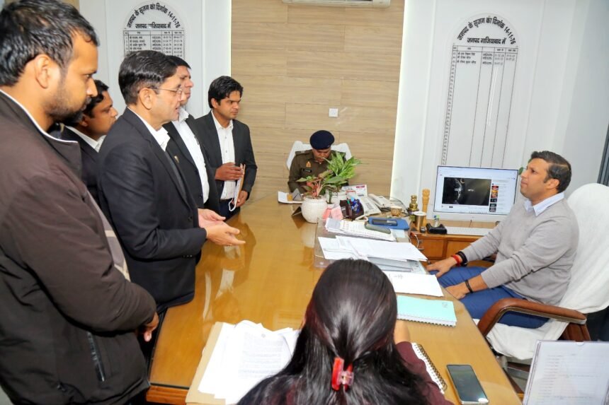 Public Hearing Held Under the Chairmanship of DM Ravindra Kumar Mandad IMAGE CREDIT TO INFORMATION DEPARTMENT