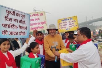 Plastic Awareness Campaign Sparks Public Consciousness in Greater Noida IMAGE CREDIT TO AUTHORITY
