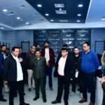 Municipal Commissioner inspected ITMS building IMAGE CREDIT TO NAGAR NIGAM