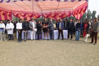 Smash 2025 became a confluence of sports, discipline and enthusiasm, the host institution won the volleyball title IMAGE CREDIT TO मेडिकल कॉलेज