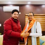 BKU youth leader Eklavya Sahara met the Union Agriculture Minister and presented the problems of the farmers IMAGE CREDIT TO एकलव्य सहारा