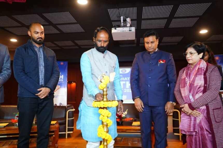 Grand event of district level developed India Youth Parliament 2025–26 in Gautam Buddha Nagar IMAGE CREDIT TO माय भारत