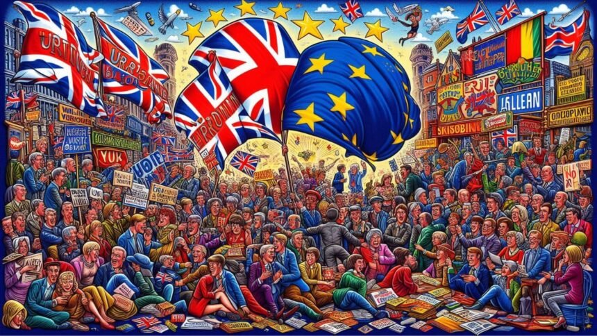 Britain is rejoining the EU's Erasmus student exchange programme in 2027 IMAGE CREDIT TO एआई इमेज