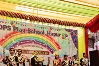 Childhood celebration decorated in Saptarang, annual function of DPS Play School became memorable IMAGE CREDIT TO SCHOOL