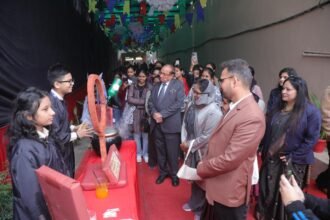 ‘Harry Potter’ theme based on ‘Hogwarts Christmas Festival’ grand event at JKG International School, Indirapuram IMAGE CREDIT TO SCHOOL