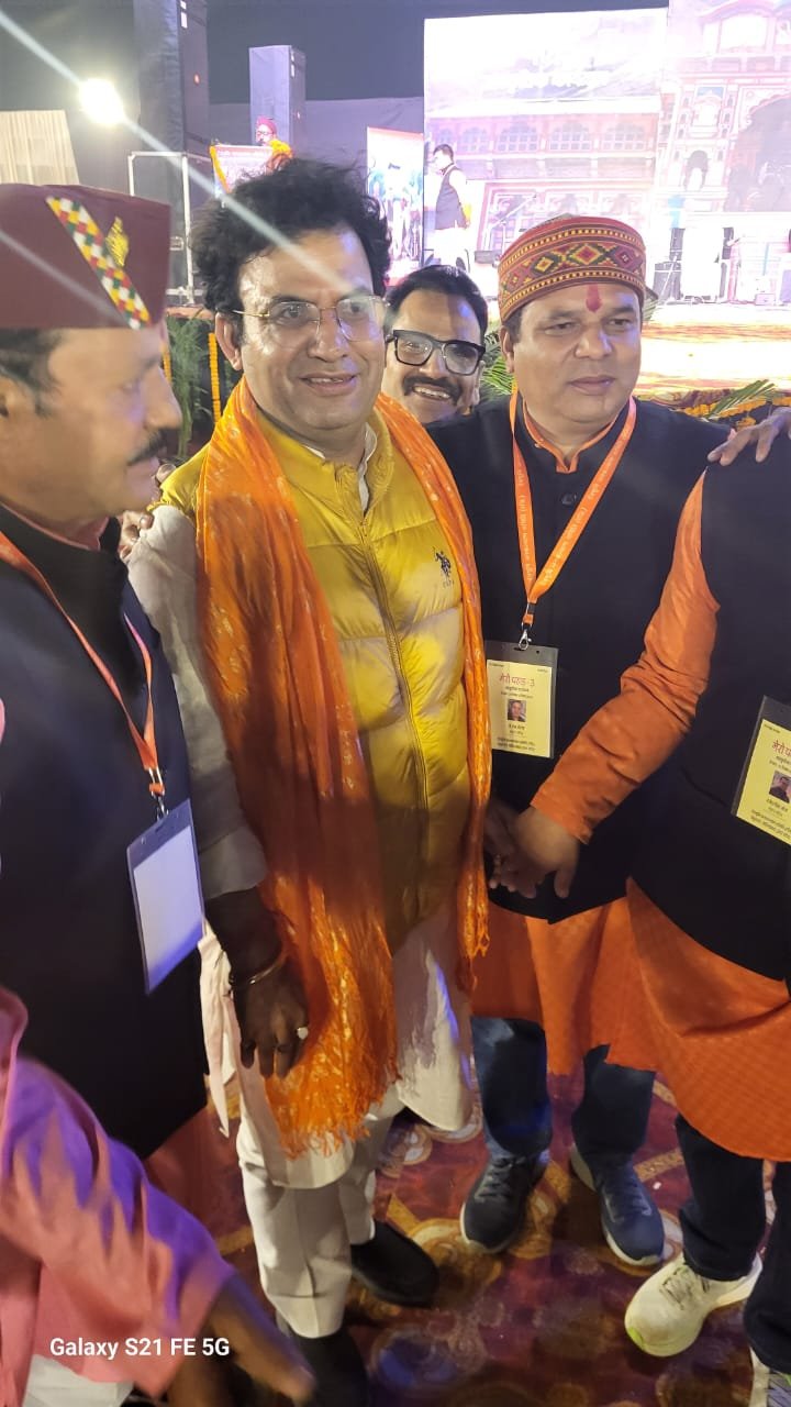 Grand event of “Meropahar-3” in Vasundhara, great display of culture and unity of Uttarakhand society IMAGE CREDIT TO देवभूमि जनकल्याण समिति