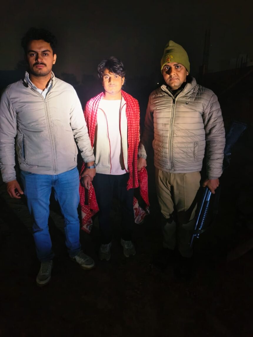 Two murder accused arrested in encounter IMAGE CREDIT TO POLICE