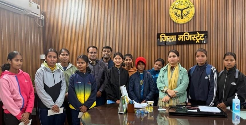 Women athletes received encouragement under Mission Shakti, boosting the morale of sports talents IMAGE CREDIT TO INFORMATION DEPARTMENT
