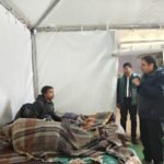 The Municipal Commissioner inspected the night shelters IMAGE CREDIT TO NAGAR NIGAM