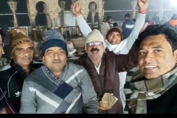 Devotees of Raman Bihari Seva Samiti completed Char Dham and Braj Parikrama IMAGE CREDIT TO समिति