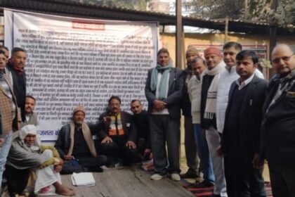 Movement intensifies demanding removal of toll from Garh Municipality area, protest continues in Tehsil premises for the fifth day IMAGE CREDIT TO समिति