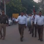 Children's path movement of Rashtriya Swayamsevak Sangh in Simbhaoli Nagar in Veer Balidan Smriti IMAGE CREDIT TO संघ