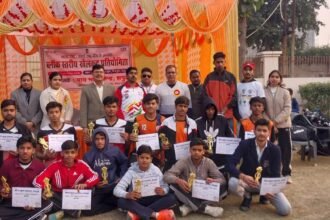 Mere Yuva Bharat Hapur organized a grand block level sports competition IMAGE CREDIT TO मेरा युवा भारत