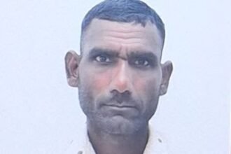 There was panic in the area due to the murder of a farmer, a blood soaked body was found in a sugarcane field IMAGE CREDIT TO POLICE