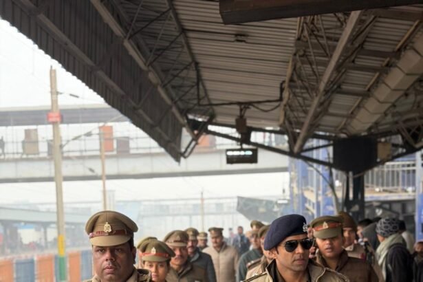 Ghaziabad police are on high alert for the New Year celebrations, with 3,000 police personnel deployed for security IMAGE CREDIT TO POLICE