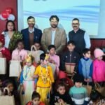A grand event of the program 'Hamara Aangan Hamare Bachche' was organised in Neemka, children displayed their creative talent IMAGE CREDIT TO SCHOOL
