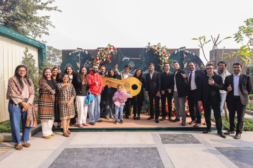 Godrej Woods: 550 homes handed over in Noida, a reflection of the changing urban lifestyle IMAGE CREDIT TO गोदरेज प्रॉपर्टीज