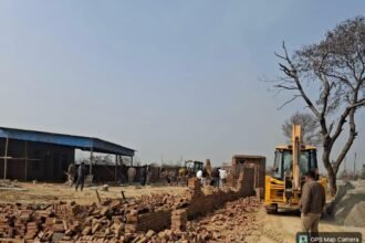 Major action against illegal colonies in Modinagar IMAGE CREDIT TO AUTHORITY